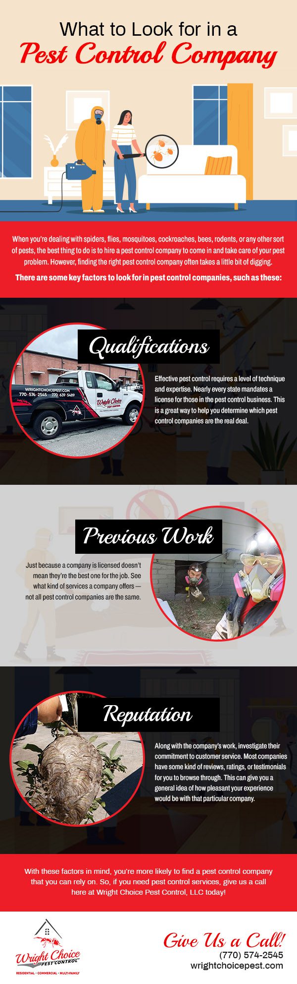 Our qualifications, experience, and reputation guarantee results.