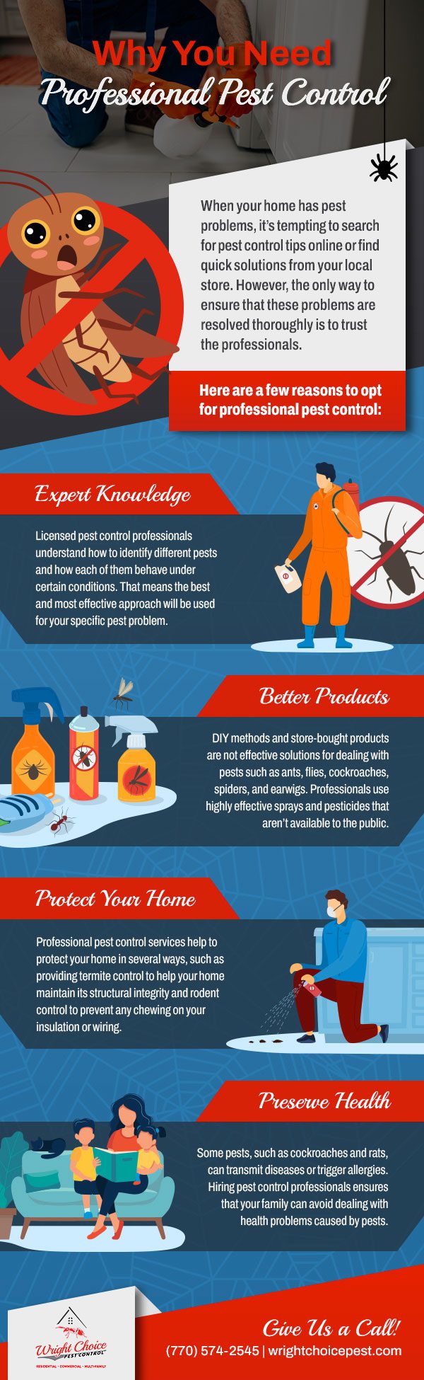 Why You Need Professional Pest Control